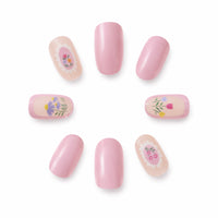 Sunnie Series 24 Pack Artificial Nails - PRETTY FLORAL