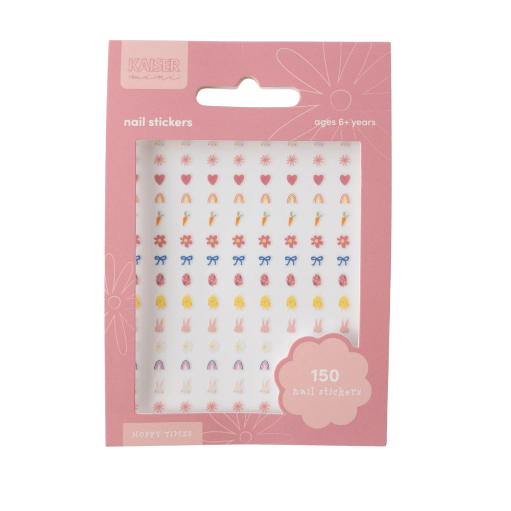 Hoppy Times Kids Easter Nail Stickers - BUNNY LOVE