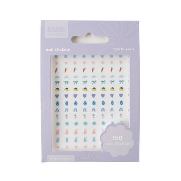 Hoppy Times Kids Easter Nail Stickers - HOP TO IT!
