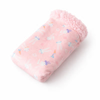 Hoppy Times Kids Easter Winter Sleep Socks - BUNNY PINK