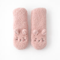 Hoppy Times Kids Easter Novelty Sleep Socks - BUNNY PINK