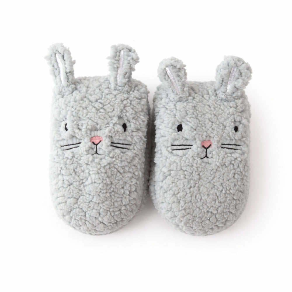 Hoppy Times Kids Easter Novelty Sleep Socks - BUNNY GREY