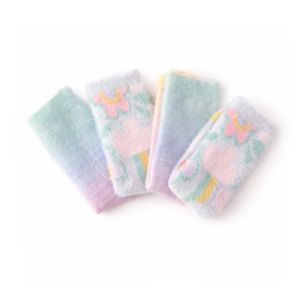 Kids Winter 2pk Bed Socks - DAYDREAM