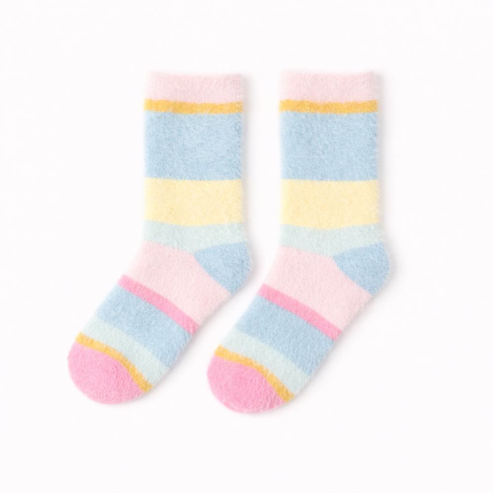 Kids Winter 2pk Bed Socks - HEARTS