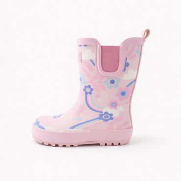Kids Winter Winter Gumboots UNICORN SKIES