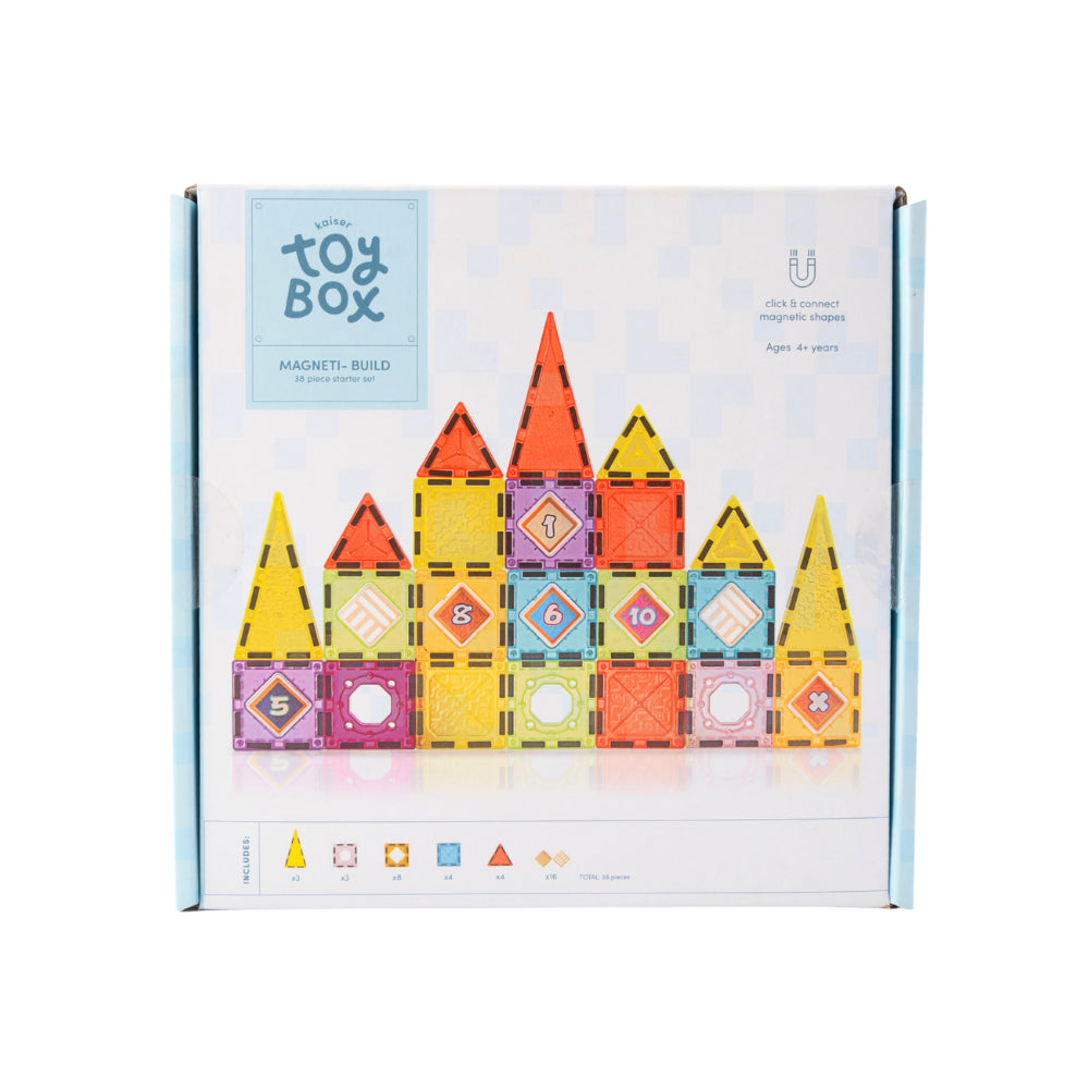 Kaiser Toy Box Magnetic Build 38pc - STARTER SET