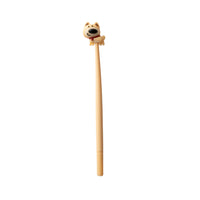 Kids Novelty Pen - BENDY DOG BROWN