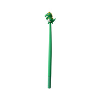 Kids Novelty Pen - BENDY DINO GREEN