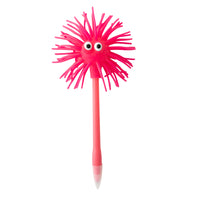Kids Novelty Pen - WIGGLY MONSTER PINK