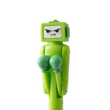 Kids Novelty Pen - BOXING GREEN ROBOT
