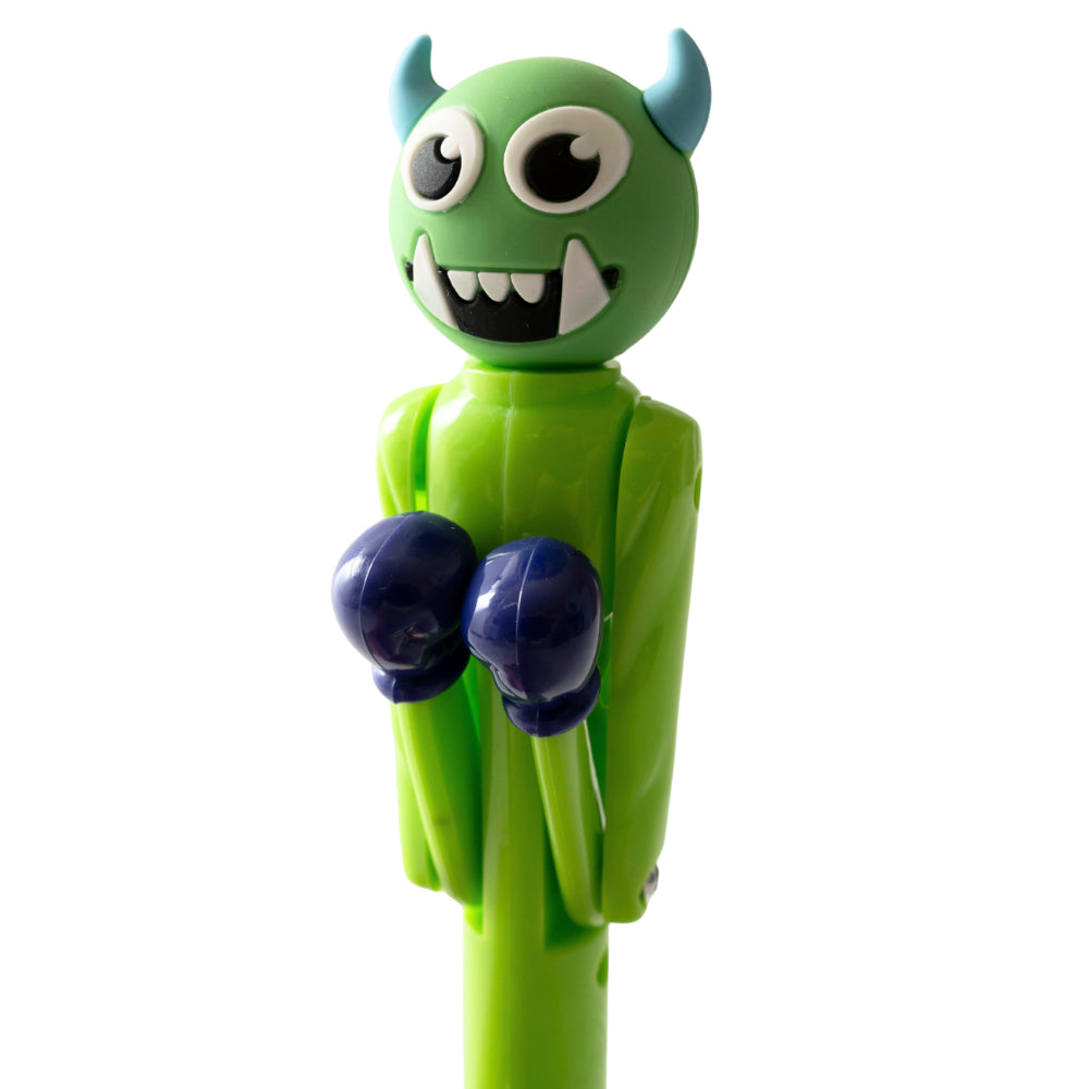 Kids Novelty Pen - BOXING MONSTER GREEN