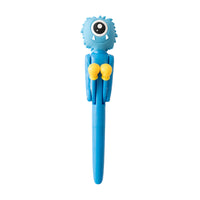 Kids Novelty Pen - BOXING MONSTER CYAN