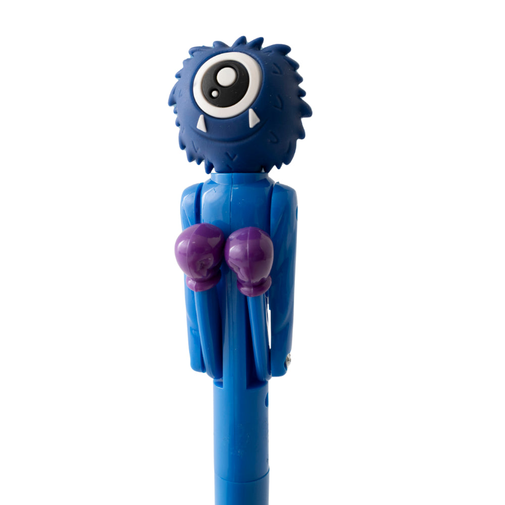 Kids Novelty Pen - BOXING MONSTER NAVY