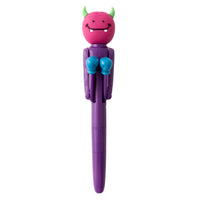 Kids Novelty Pen - BOXING MONSTER PURPLE