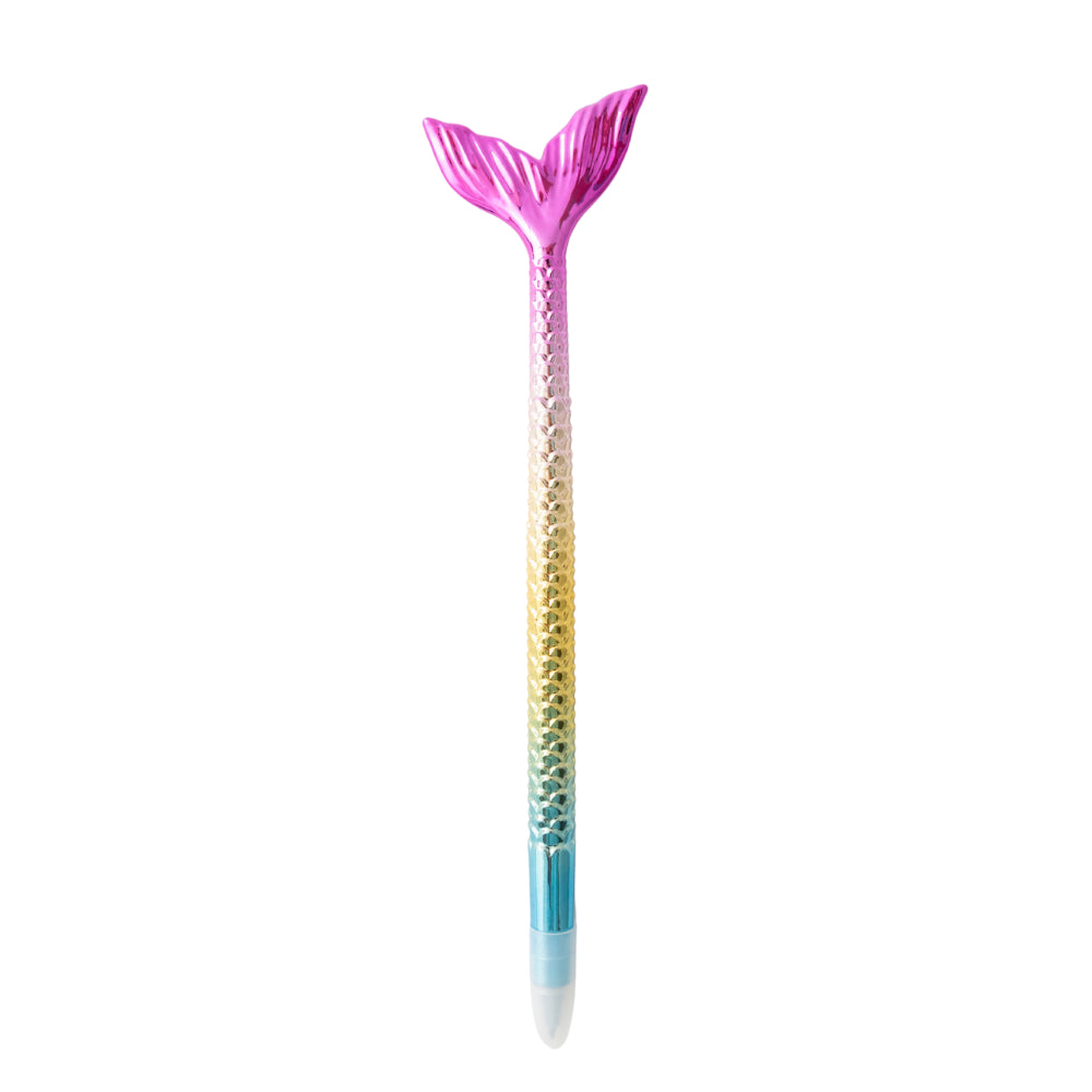 Kids Novelty Pen - MERMAID TAIL PINK
