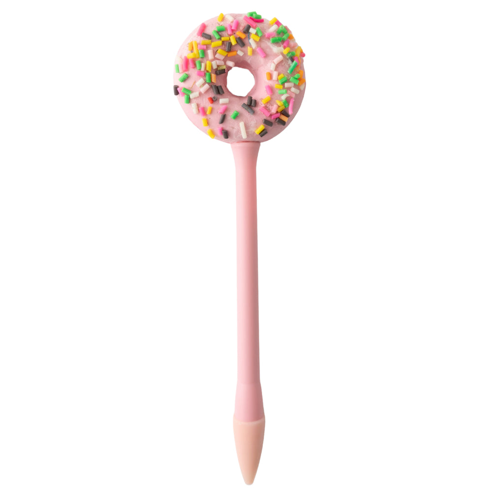 Kids Novelty Pen - SQUISHY DONUT PALE PINK