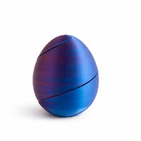 Kids 3D Print - SPIRAL EGG PURPLE
