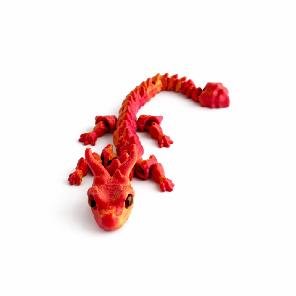 Kids 3D Print - DRAGON ORANGE