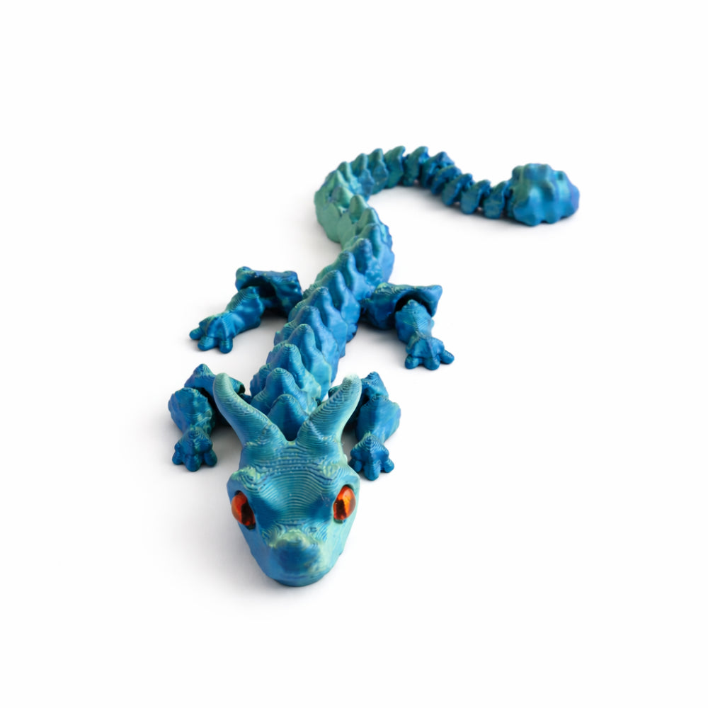 Kids 3D Print - DRAGON GREEN