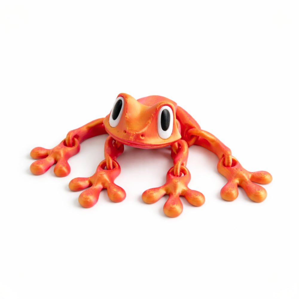 Kids 3D Print - FROG RED