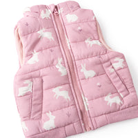 Tiny Tales Baby Puffer Vest - BUNNY PLAY