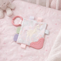 Wonderland Baby Collection Textured Square - LILAC UNICORN