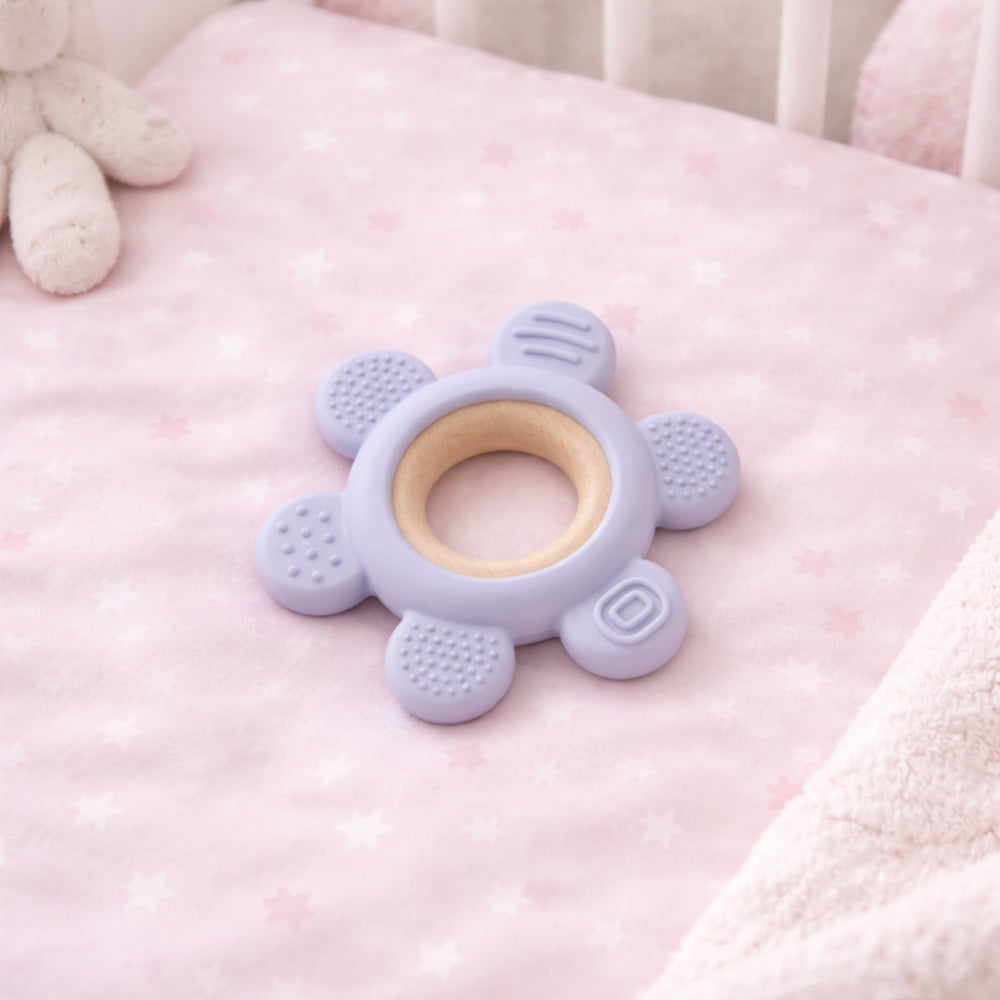 Wonderland Baby Collection Silicone Teether - LILAC