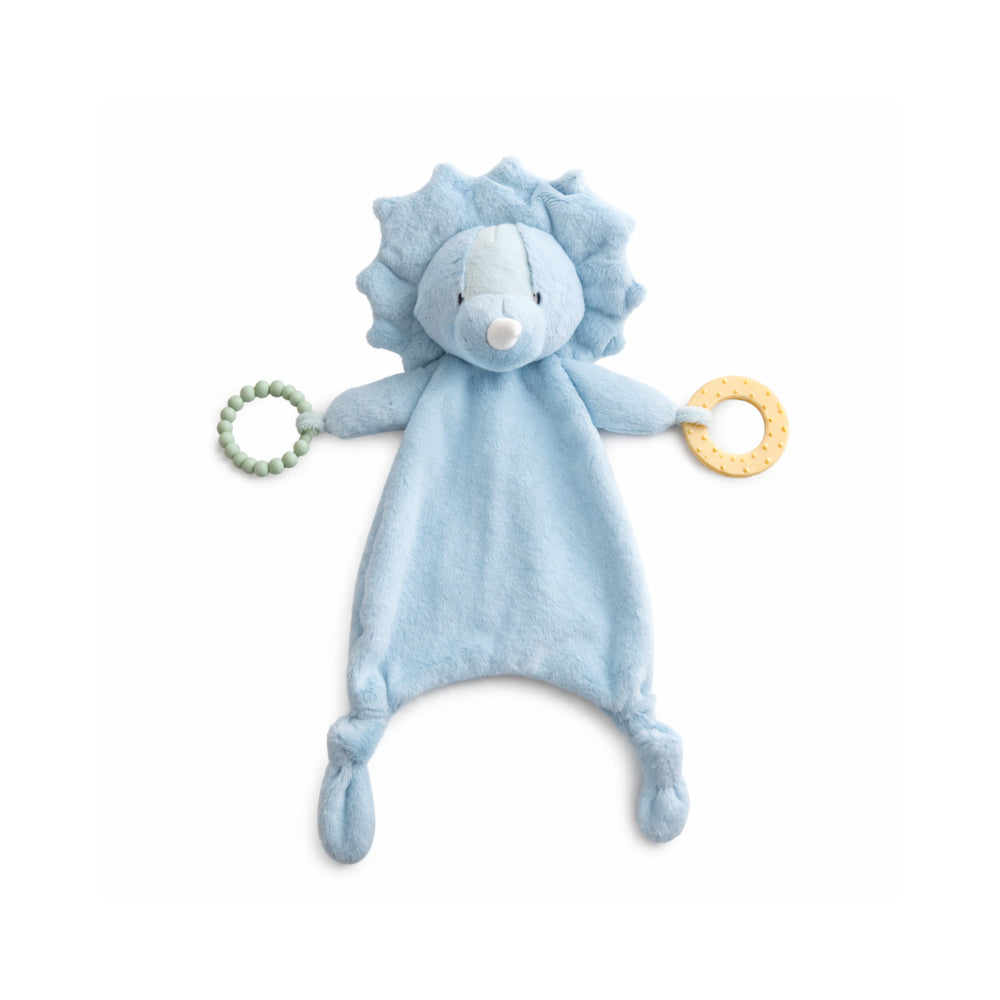 Wonderland Baby Collection Snuggle Comforter with Silicone - BLUE DINO