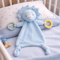 Wonderland Baby Collection Snuggle Comforter with Silicone - BLUE DINO
