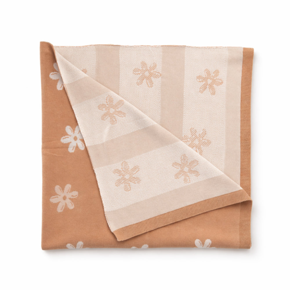 Wonderland Baby Collection Cotton Pram Blanket - POSY
