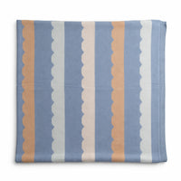 Wonderland Baby Collection Cotton Pram Blanket - SCALLOP