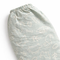 Wonderland Baby Collection Cot Fitted Sheet - DINOSAUR OUTLINE