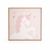 Wonderland Baby Collection Printed Wall Canvas - UNICORN
