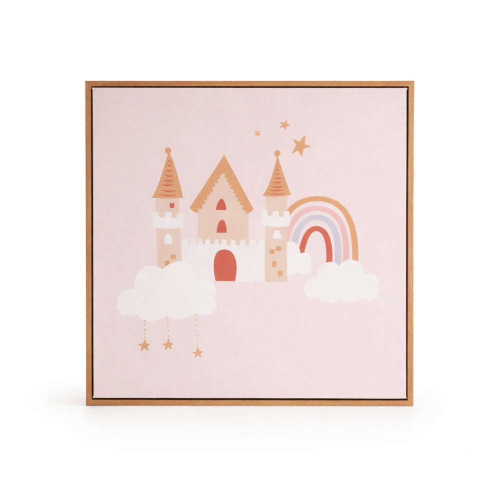 Wonderland Baby Collection Printed Wall Canvas - RAINBOW