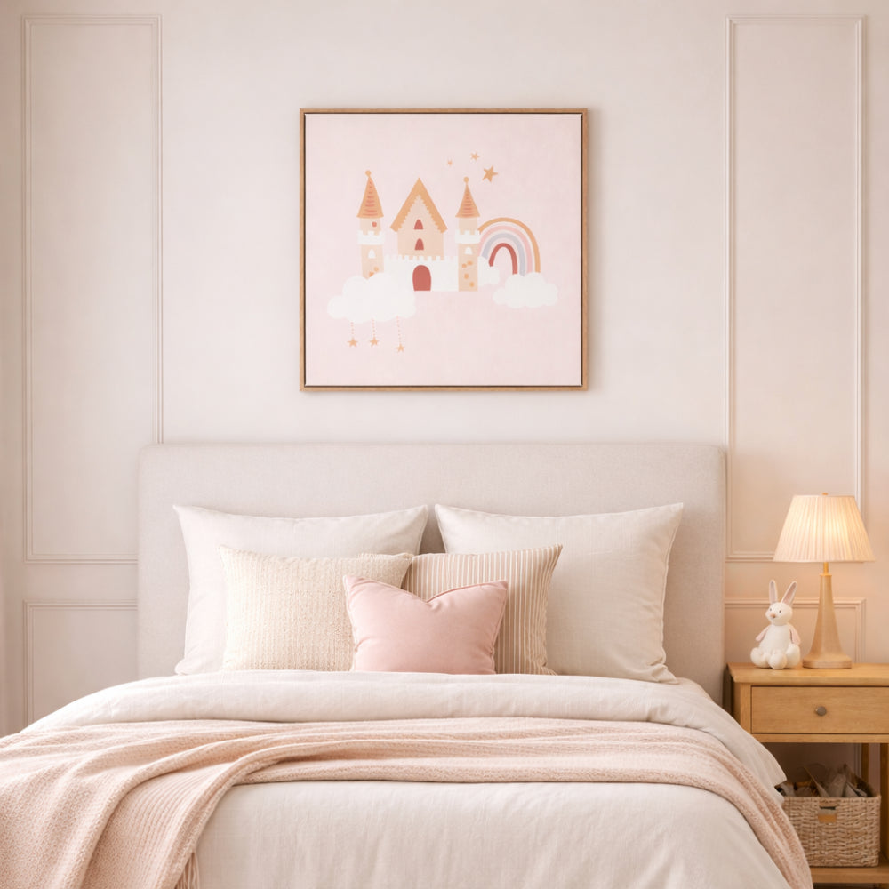 Wonderland Baby Collection Printed Wall Canvas - RAINBOW