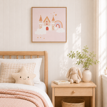 Wonderland Baby Collection Printed Wall Canvas - RAINBOW