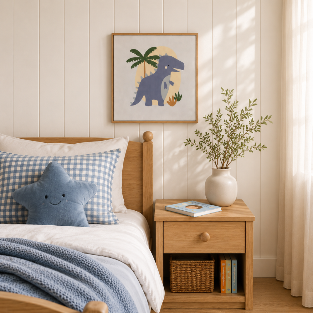 Wonderland Baby Collection Printed Wall Canvas - DINO
