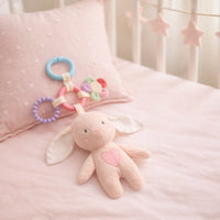 Wonderland Baby Collection Pram Toy - PINK BUNNY