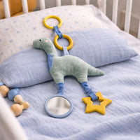 Wonderland Baby Collection Pram Toy - GREEN DINO