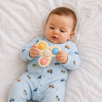 Story Time Collection Baby Pop It Spinning Fidget - MULTI
