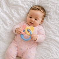 Story Time Collection Baby Teething Ring Keys - MULTI