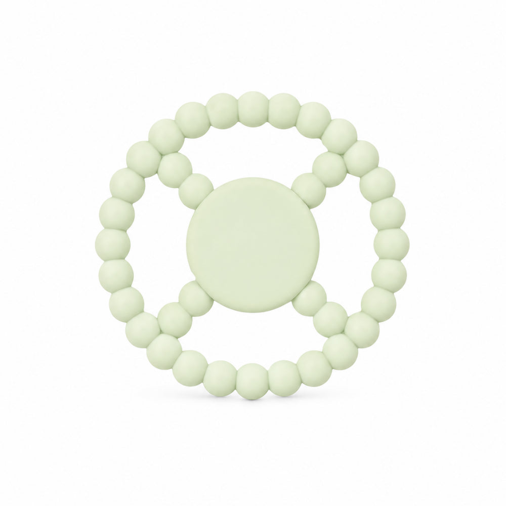 Story Time Collection Baby Teething Ring  - SAGE