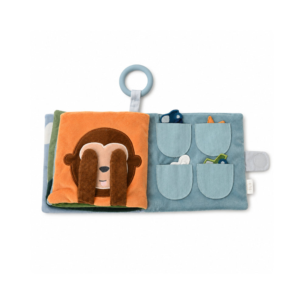 Story Time Collection Baby Play & Learn Texture Book - TINY WHEELS ADVENTURES