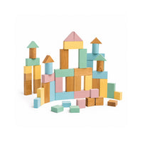 Story Time Collection Baby Wooden Blocks 50 Pack