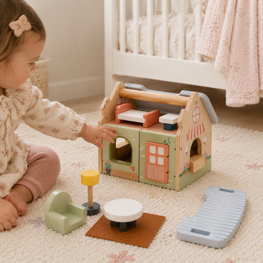 Story Time Collection Baby Wooden Doll House