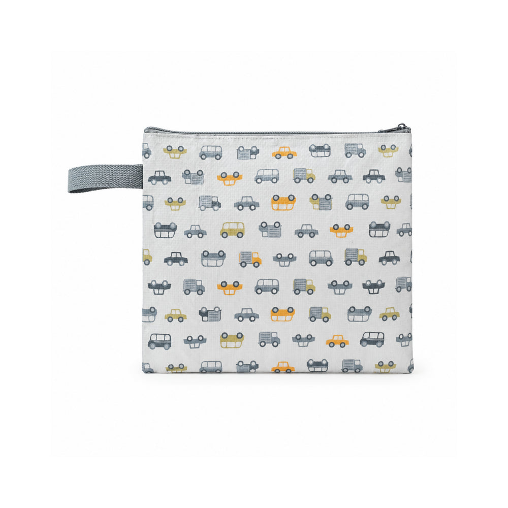 Story Time Collection Baby Nappy Accessories Clutch 2 Pack - TINY WHEELS