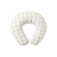 Story Time Collection Baby Feeding Pillow - SAGE GINGHAM