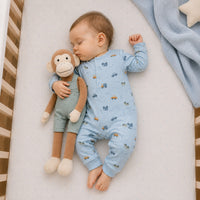 Story Time Collection Baby Linen Plush Doll - MONKEY
