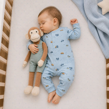 Story Time Collection Baby Linen Plush Doll - MONKEY