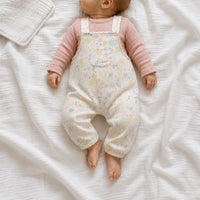 Story Time Collection Baby Jersey Overalls with Bodysuit - BABY BLOSSOMS